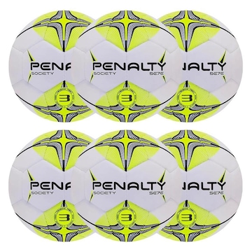 Kit de Bolas de Society Penalty Se7E N3 X - 6 Unidades