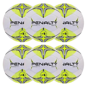 Kit de Bolas de Society Penalty Se7E N4 X - 6 Unidades