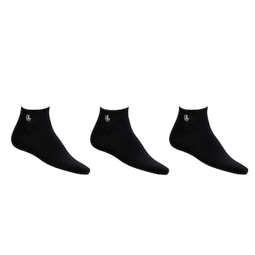 Kit Meias Cano Baixo Lupo Sport - 37 a 40 - 3 Pares - Masculina