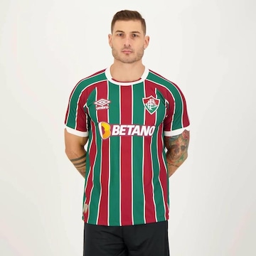 Camisa do Fluminense I 2023 9 John Kennedy Umbro - Masculina