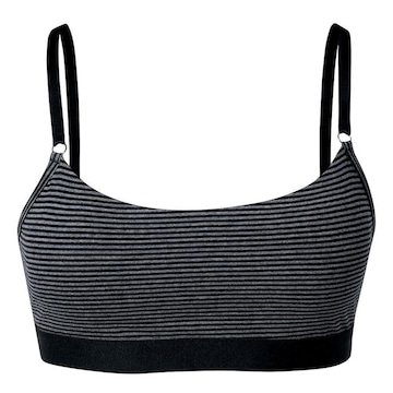 Top Fitness com Bojo She Alças Cotton com Bojo Removível - Feminino