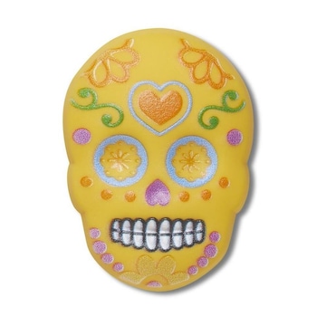 Jibbitz Crocs Dia de Los Muertos Caveira Único