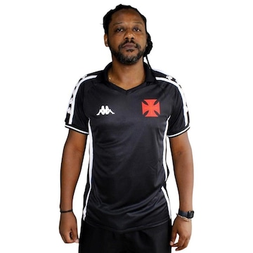 Camisa Polo do Vasco da Gama Supporter Kappa - Masculina