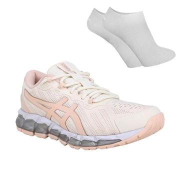 Tênis Asics Gel-Quantum 360 + 1 Par de Meias - Feminino