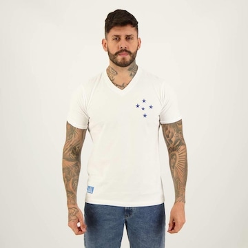 Camiseta do Cruzeiro SPR Retrô 1976 Away - Masculina