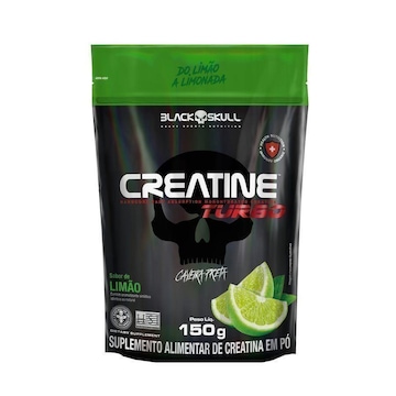 Creatina Turbo Black Skull Refil - 150g