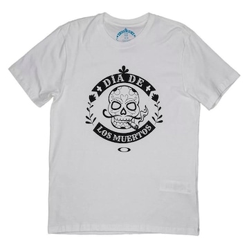 Camiseta Oakley Dia de Los Muertos Skull Graphic Sm24 - Masculina