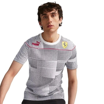 Camiseta Puma Scuderia Ferrari Race Camo - Masculina