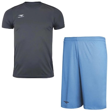 Kit Camiseta Penalty X + Calção - Infantil