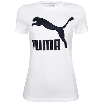 Camiseta Puma Classic Logo Tee - Feminino