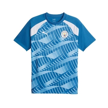 Camisa Manchester City 23/24 Puma Pré-Jogo - Masculina