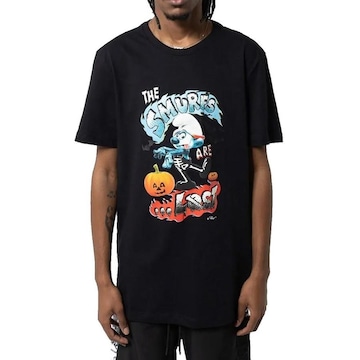 Camiseta Lost + Smurfs Halloween - Masculina