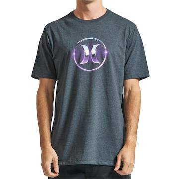 Camiseta Hurley Chrome Icon Sm24 - Masculina