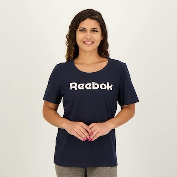 Camiseta Reebok Big Logo Linear - Feminina