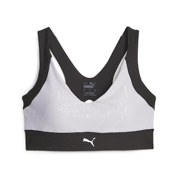 Top Fitness Puma Reflective All-Over-Print High Support - Adulto