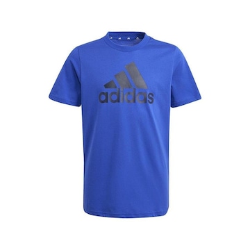 Camiseta Infantil adidas Manga Curta Big Logo