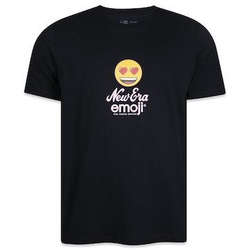 Camiseta New Era Emoji Amor - Masculina