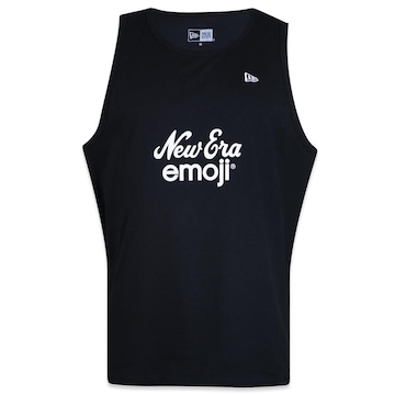 Camiseta Regata New Era Emoji Black - Masculina