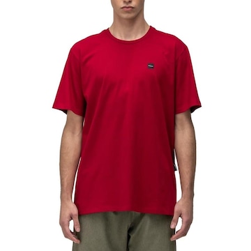 Camiseta Oakley Patch 2.0 New Crimson - Masculina