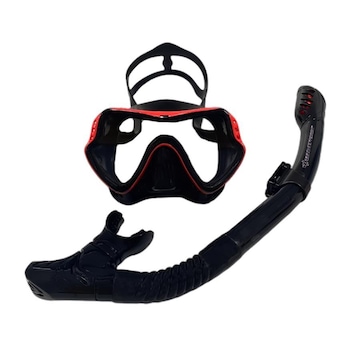 Kit de Mergulho Gold Sports Diver Pro Silicone Ultra