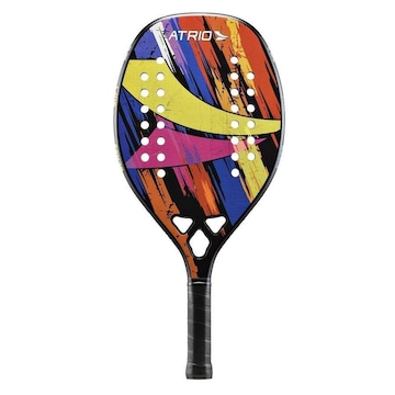 Raquete de Beach Tennis Atrio Es447X Fibra de Vidro