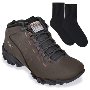 Bota Adventure Bull Terrier Ranger + Par de Meia - Masculina