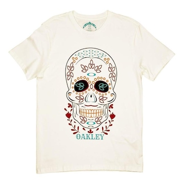 Camiseta Oakley Back To Skull - Masculina