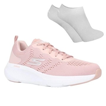 Kit Tênis Skechers Go Run Elevate - Feminino + Par de Meia