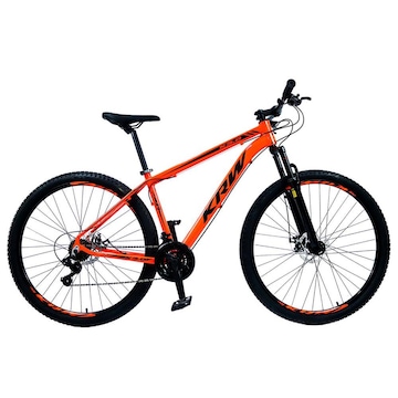 Bicicleta Aro 29 Krw Alumínio Tz Freio A Disco - Shimano - 21 Marchas