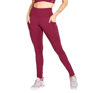 Calça Legging Trinys Soft Core F-15444 com Bolsos - Feminina