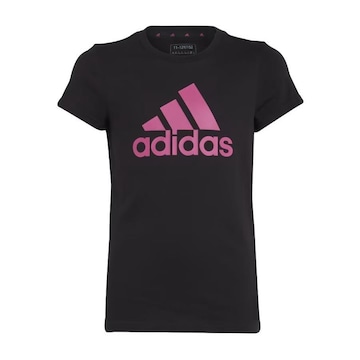 Camiseta adidas M/C Essentials Big Logo Ic6122 - Infantil