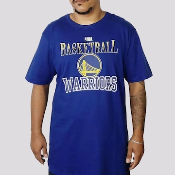 Camiseta NBA Golden State Warriors Logo - Masculina