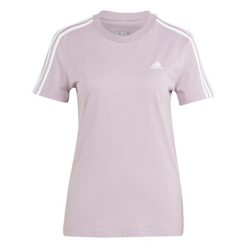 Camiseta adidas Essentials Slim 3-Stripes - Feminina