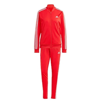 Agasalho sem Capuz Essentials 3-Stripes - Feminino