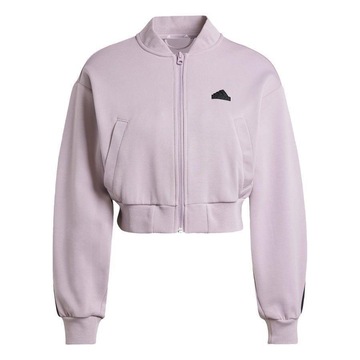 Jaqueta sem Capuz adidas Bomber Três Listras Future Icons - Feminina