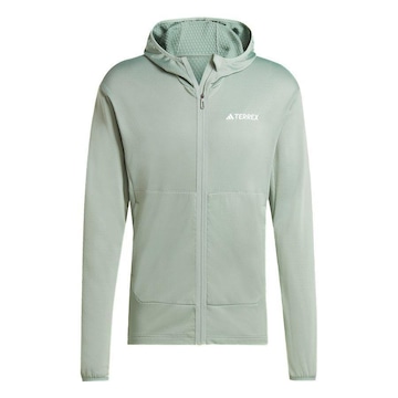 Jaqueta com Capuz adidas Fleece Leve Terrex Experior - Masculina