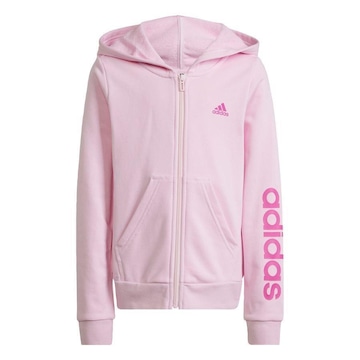 Jaqueta de Moletom com Capuz adidas Essentials Linear Logo - Feminino