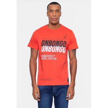 Camiseta Onbongo Wynwood Paprika - Masculina