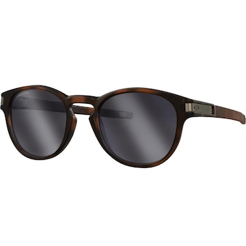 Óculos de Sol Unissex Oakley Latch Matte Brown Tortoise Lente Prizm Black