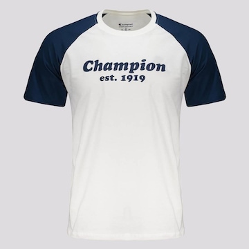 Camiseta Champion Logo Est 1919 - Masculina