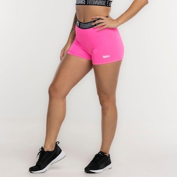 Shorts FitDance Elastic Compression Fitdance - Feminino