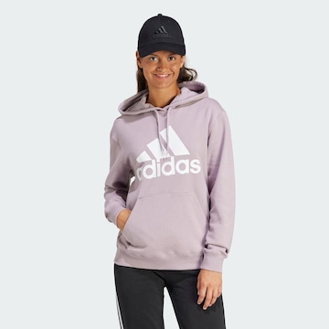 Blusão de Moletinho com Capuz adidas Essentials Big Logo Regular - Feminino