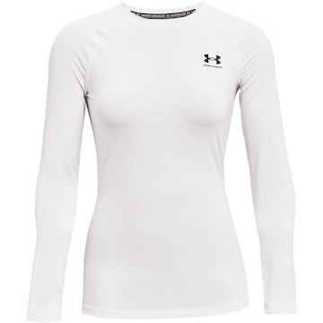 Camiseta Under Armour Manga Longa Compressão Authentics - Feminina