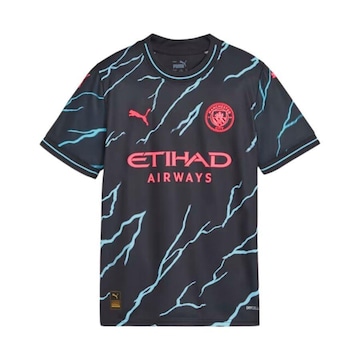 Camisa Manchester City 23/24 Iii Puma Youth Third Jersey - Infantil