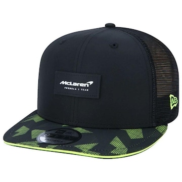 Boné Aba Reta New Era 9Fifty Trucker Mclaren F1 - Snapback - Adulto