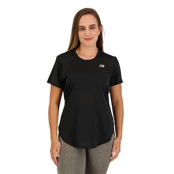 Camiseta New Balance Mini Logo - Feminina