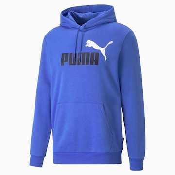 Blusão de Moletom Puma Ess Plus Tone Big Logo - Masculino