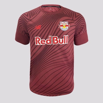 Camisa Bragantino Red Bull  Treino 2023 New Balance - Masculina