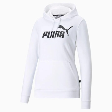 Blusão de Moletom Puma Essentials Logo - Feminino