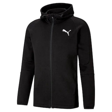 Jaqueta com Capuz Puma M Evostripe Core Full-Zip - Masculina